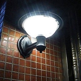 Applique da parete in plastica super luminosa bianca
