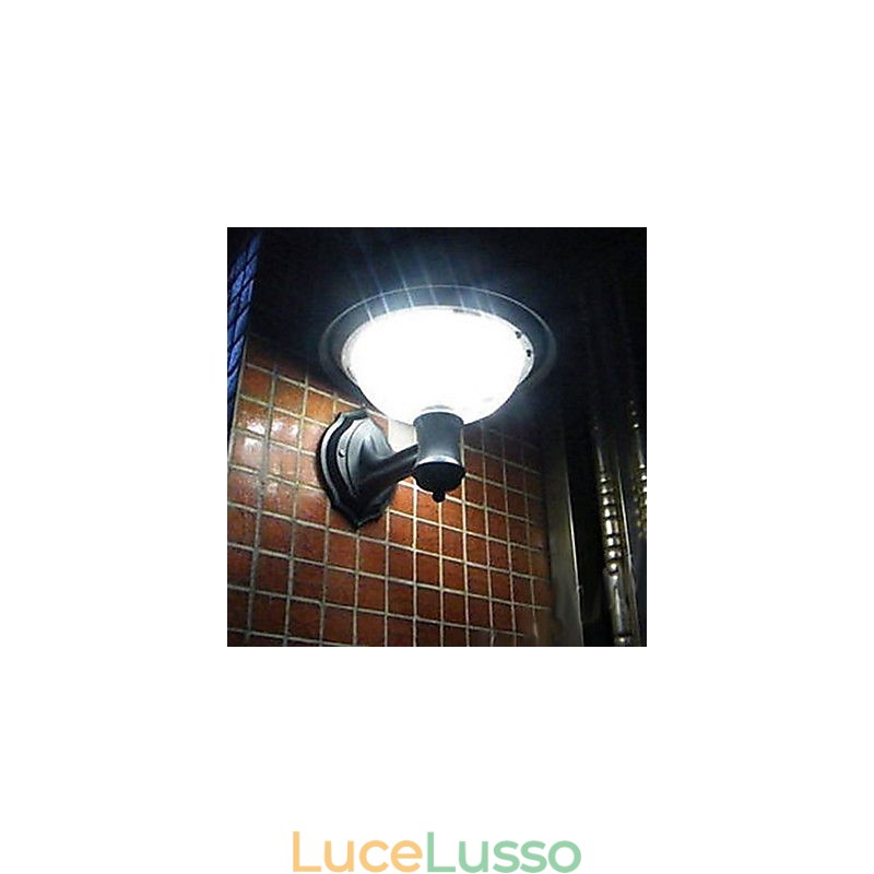 Applique da parete in plastica super luminosa bianca