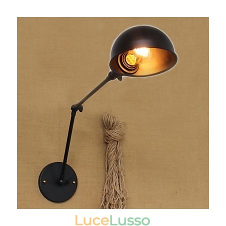 Applique decorativa da parete per sala da pranzo, comodino, minimalista, stile industriale, doppia personalità, braccio lungo Applique decorativa da parete per sala da pranzo, comodino, minimalista, stile industriale, doppia personalità, braccio lungo