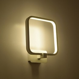 Applique da parete moderne contemporanee in metallo