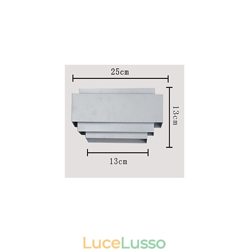 Applique da parete Mini Style Modern Contemporary Metal