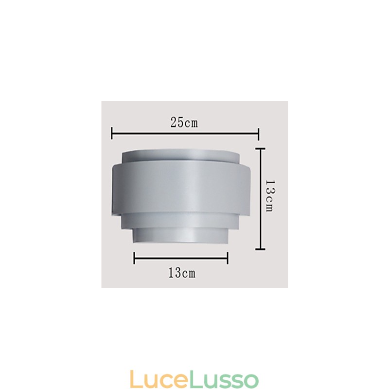 Applique da parete Mini Style Modern Contemporary Metal