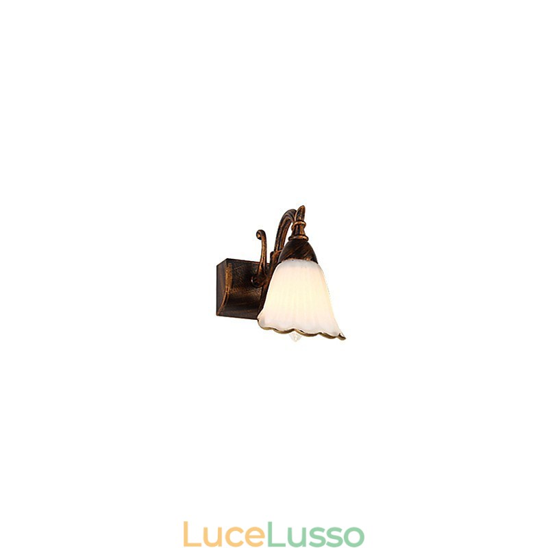 Applique da parete Illuminazione per il bagno Lampade da lettura da parete Mini Style Rustic Lodge Metallo