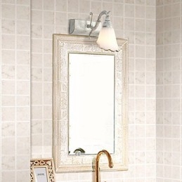 Applique da parete Illuminazione per il bagno Lampade da lettura da parete Mini Style Rustic Lodge Metallo
