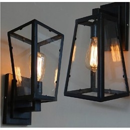 Tipo creativo Restaurare modi antichi è contratto Lampada da parete per camera da letto con luci