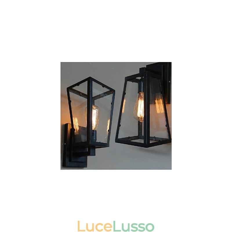 Tipo creativo Restaurare modi antichi è contratto Lampada da parete per camera da letto con luci