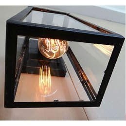 Tipo creativo Restaurare modi antichi è contratto Lampada da parete per camera da letto con luci
