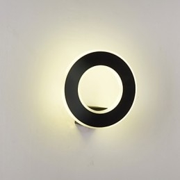 Applique da parete moderne contemporanee in metallo