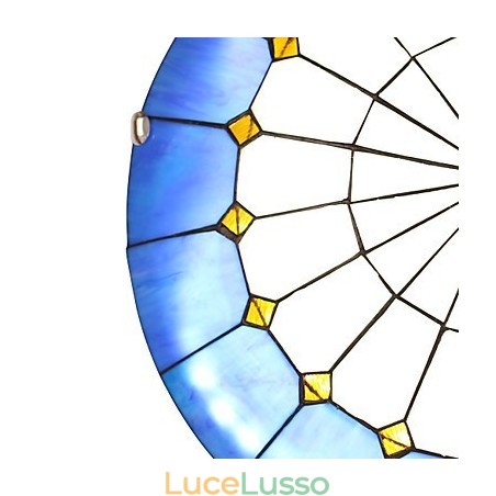 Lampada da soffitto calda in stile mediterraneo Lampada da 40 cm Diametro apparecchio di illuminazione Lampada da soffitto calda in stile mediterraneo Lampada da 40 cm Diametro apparecchio di illuminazione
