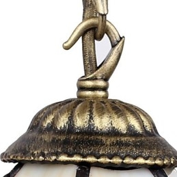 Lampada da parete in ferro battuto creativo rurale europeo contratto