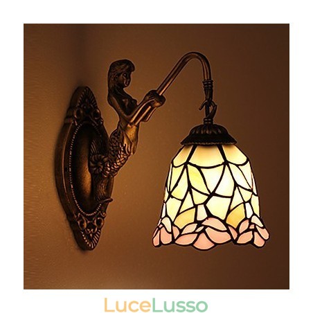 Lampada da parete in ferro battuto creativo rurale europeo contratto Lampada da parete in ferro battuto creativo rurale europeo contratto