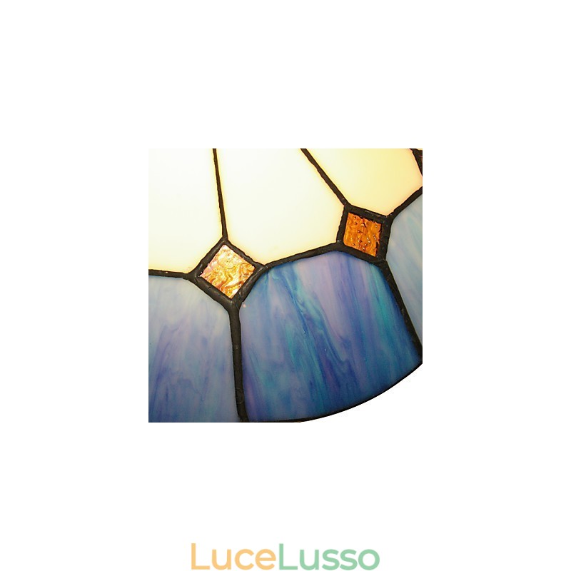 Lampada da soffitto calda in stile mediterraneo Lampada da 40 cm Diametro apparecchio di illuminazione