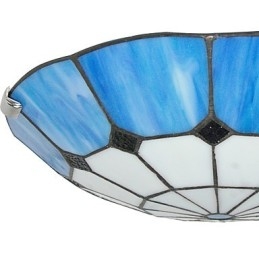 Lampada da soffitto calda in stile mediterraneo Lampada da 40 cm Diametro apparecchio di illuminazione