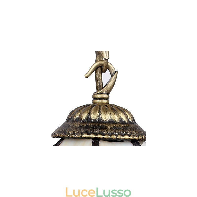 Lampada da parete in ferro battuto creativo rurale europeo contratto