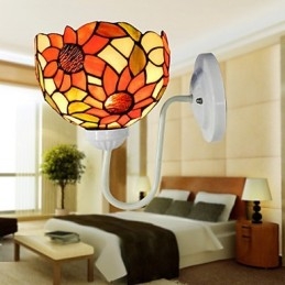 Lampada da parete classica di lusso per clubhouse di villa di girasole Decorazione luci artistiche