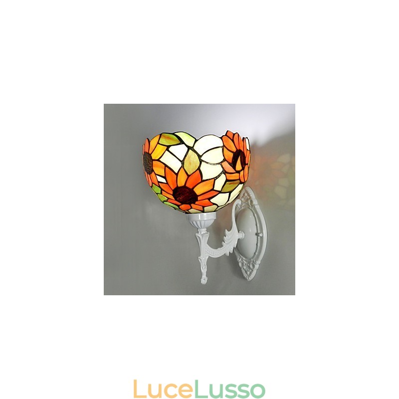 Lampada da parete classica di lusso per clubhouse di villa di girasole Decorazione luci artistiche