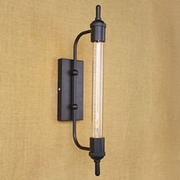 Europa e abbigliamento retrò Arte Ristorante Edison Lampadina Flauto Applique da parete decorativa