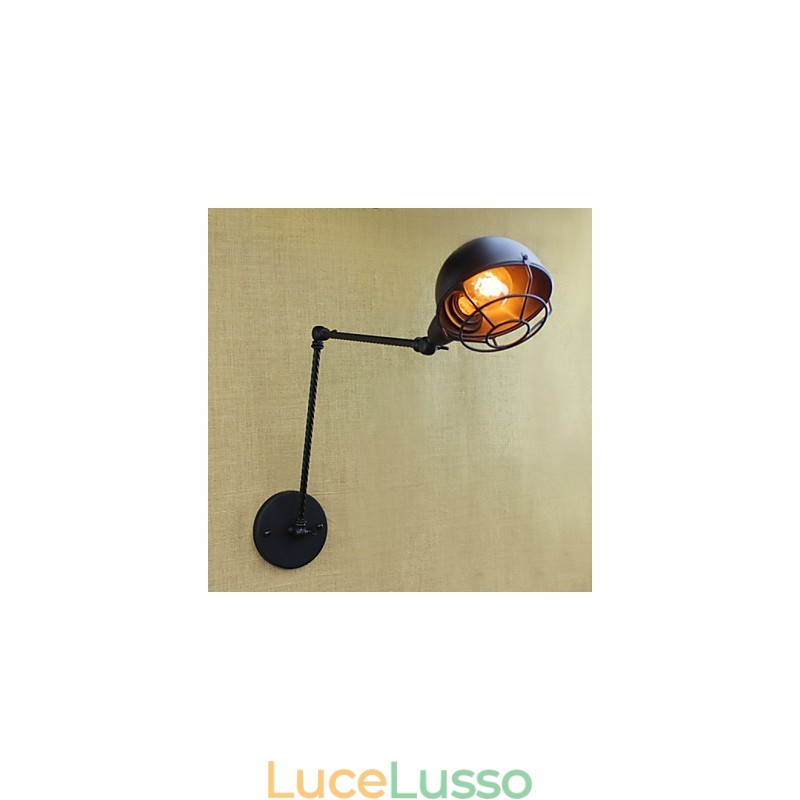 Il lungo braccio dell'applique da parete decorativa creativa retrò industriale straniero americano