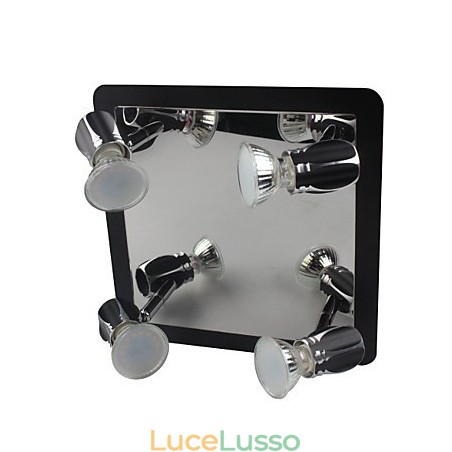 Moderne luci da parete nere Luci da bagno con 4 luci Moderne luci da parete nere Luci da bagno con 4 luci