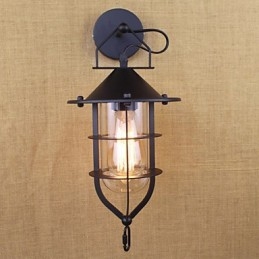 Applique decorativa da parete con scena di ristorante di negozio di abbigliamento retrò