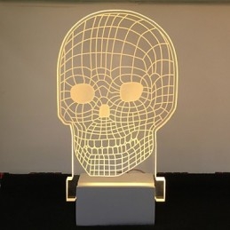 Applique da parete moderne contemporanee in metallo