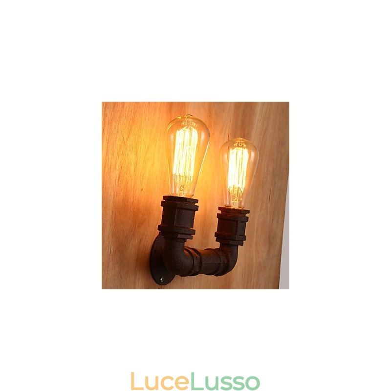 Lampada da parete creativa a doppia barra creativa