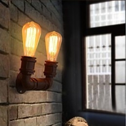 Lampada da parete creativa a doppia barra creativa