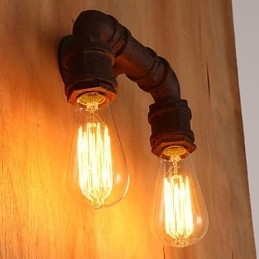 Lampada da parete creativa a doppia barra creativa