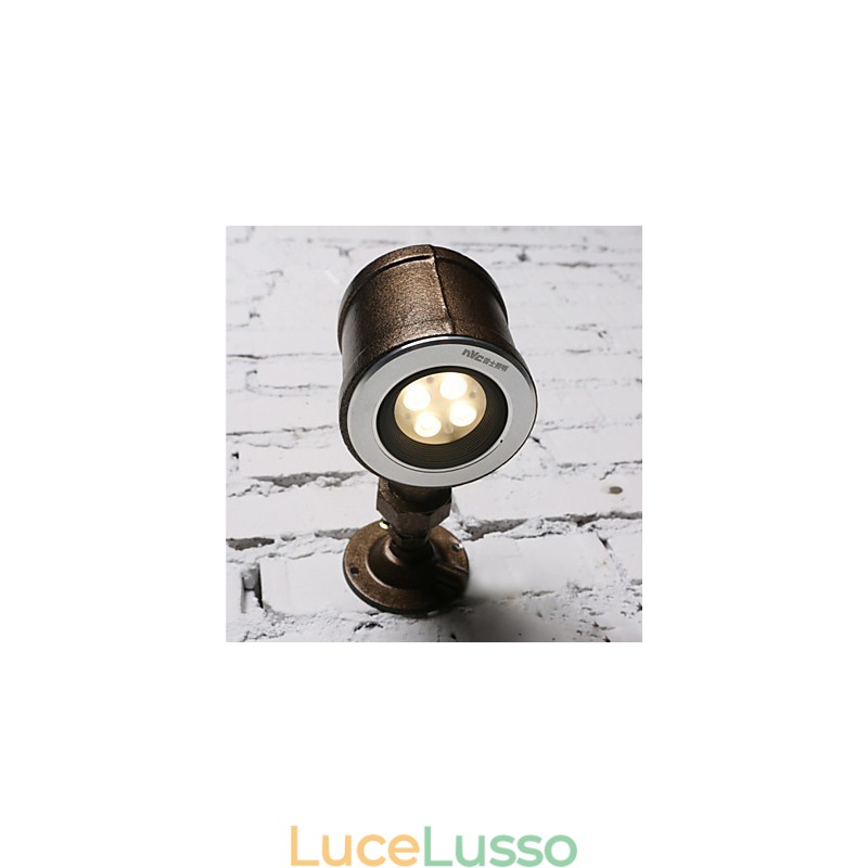 Loft Vintage Industriale Lampada da Parete Bar Cafe Tubo Luce da Parete di Lusso per Sala da Pranzo Bar Applique da Parete Lamparas FJ DB2 047A0