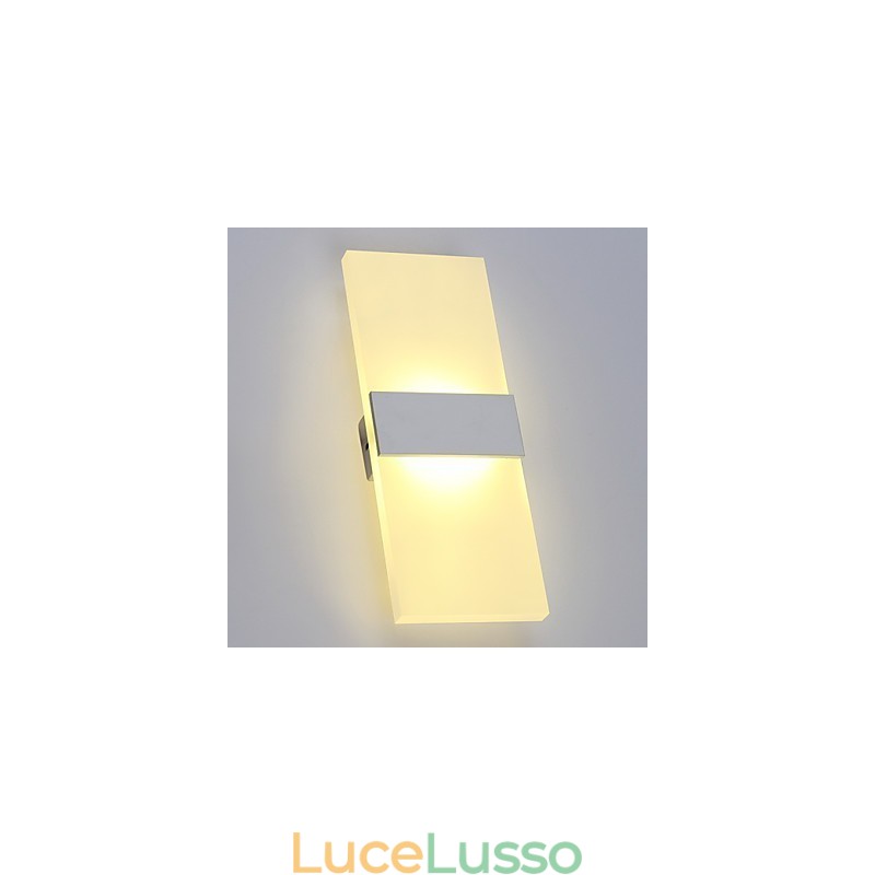 Applique da parete in acrilico, stile moderno, semplice, soggiorno, corridoio, caffetteria, camera da letto, cameretta dei bambini, lampada da comodino