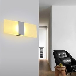 Applique da parete in acrilico, stile moderno, semplice, soggiorno, corridoio, caffetteria, camera da letto, cameretta dei bambini, lampada da comodino