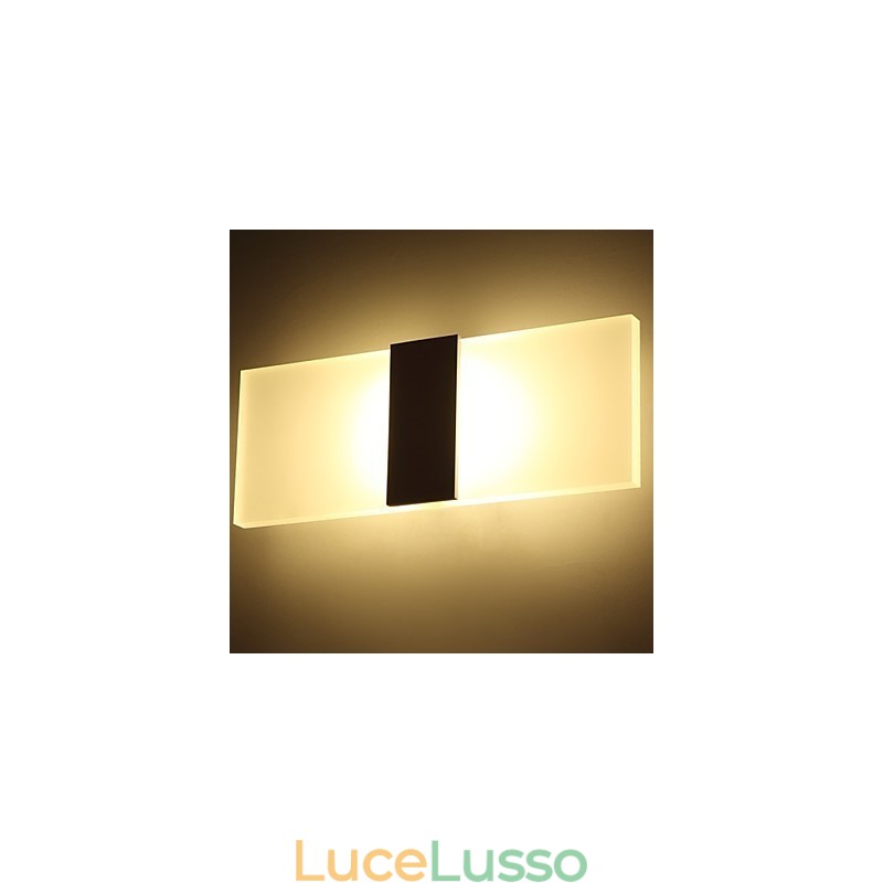Applique da parete in acrilico, stile moderno, semplice, soggiorno, corridoio, caffetteria, camera da letto, cameretta dei bambini, lampada da comodino