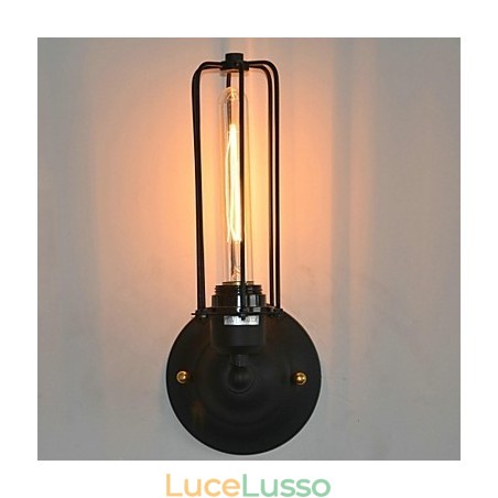 Lampada da parete in ferro vintage americano Lampada da parete in ferro vintage americano