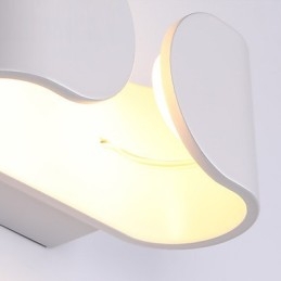 Applique da parete 6W moderna contemporanea in metallo