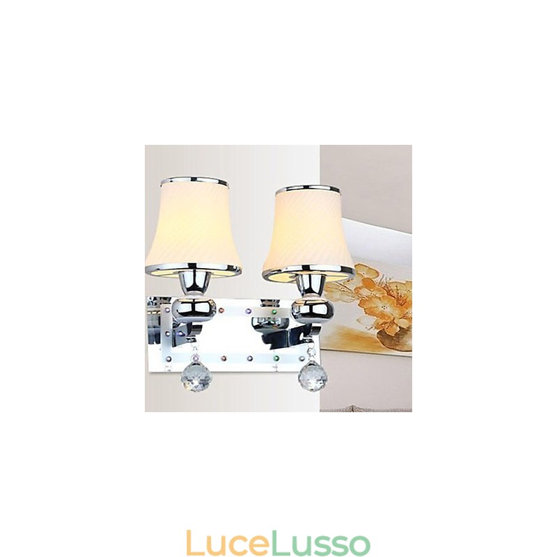Lampada da parete in cristallo creativa contemporanea e contrattuale