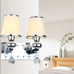 Lampada da parete in cristallo creativa contemporanea e contrattuale