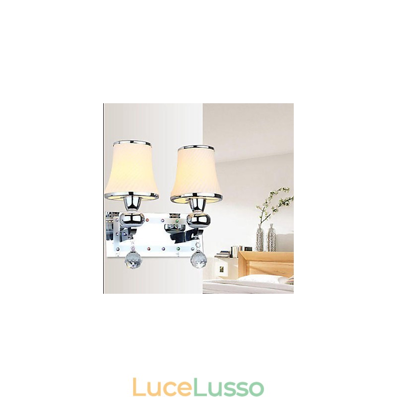 Lampada da parete in cristallo creativa contemporanea e contrattuale