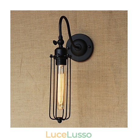 Arte Minimalista Nero Opaco American Country Lampada da Soggiorno Camera da Letto Balcone Lampada da Parete Lampada da Comodino Arte Minimalista Nero Opaco American Country Lampada da Soggiorno Camera da Letto Balcone Lampada da Parete Lampada da Comodino