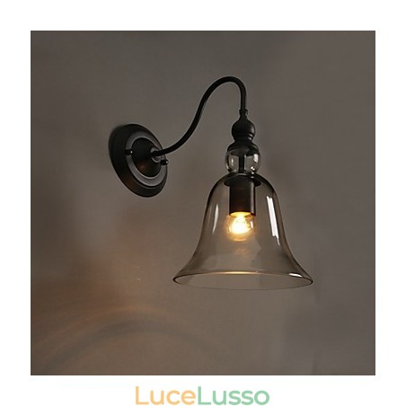 Lampada da parete in cristallo con luce da giardino creativa Campana che ripristina i modi antichi Luce Lampada da parete in cristallo con luce da giardino creativa Campana che ripristina i modi antichi Luce