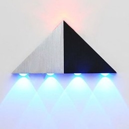 Applique da parete a filo moderne contemporanee in metallo