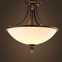 Semplici lampade da soffitto pastorali in bronzo Phnom Penh American Country European Ceiling Lamps Lampada