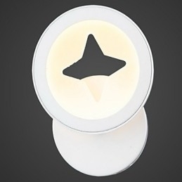 Applique da parete per interni, buona illuminazione brillante con acrilico