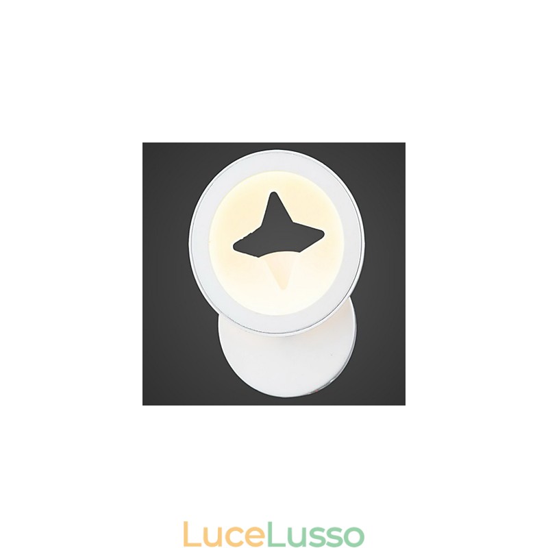 Applique da parete per interni, buona illuminazione brillante con acrilico