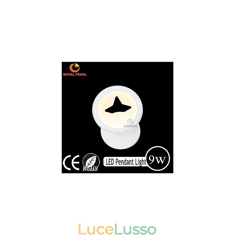 Applique da parete per interni, buona illuminazione brillante con acrilico