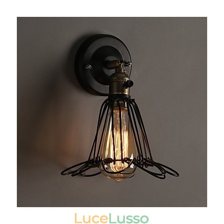 Lampada da parete in stile country americano che restaura i modi antichi Lampada da parete in ferro battuto Lampada da parete in stile country americano che restaura i modi antichi Lampada da parete in ferro battuto