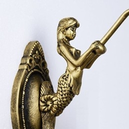 Lampada da parete in ferro battuto creativo rurale europeo mediterraneo con luci in vetro