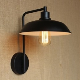 Lampada da parete per corridoio, veranda, balcone, magazzino, contemporaneo e su contratto, decorazione in ferro battuto