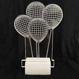 Applique da parete moderne contemporanee in metallo