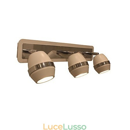 Moderne luci da parete cromate sferiche Luci da bagno con 3 luci Moderne luci da parete cromate sferiche Luci da bagno con 3 luci