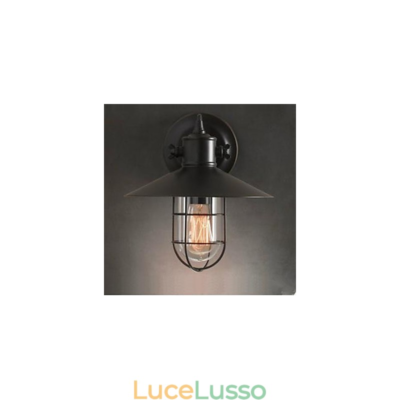 Lampada da parete per soggiorno Lampada da parete per magazzino Lampada da parete per corridoio rurale Lampada da parete per testata del letto ...